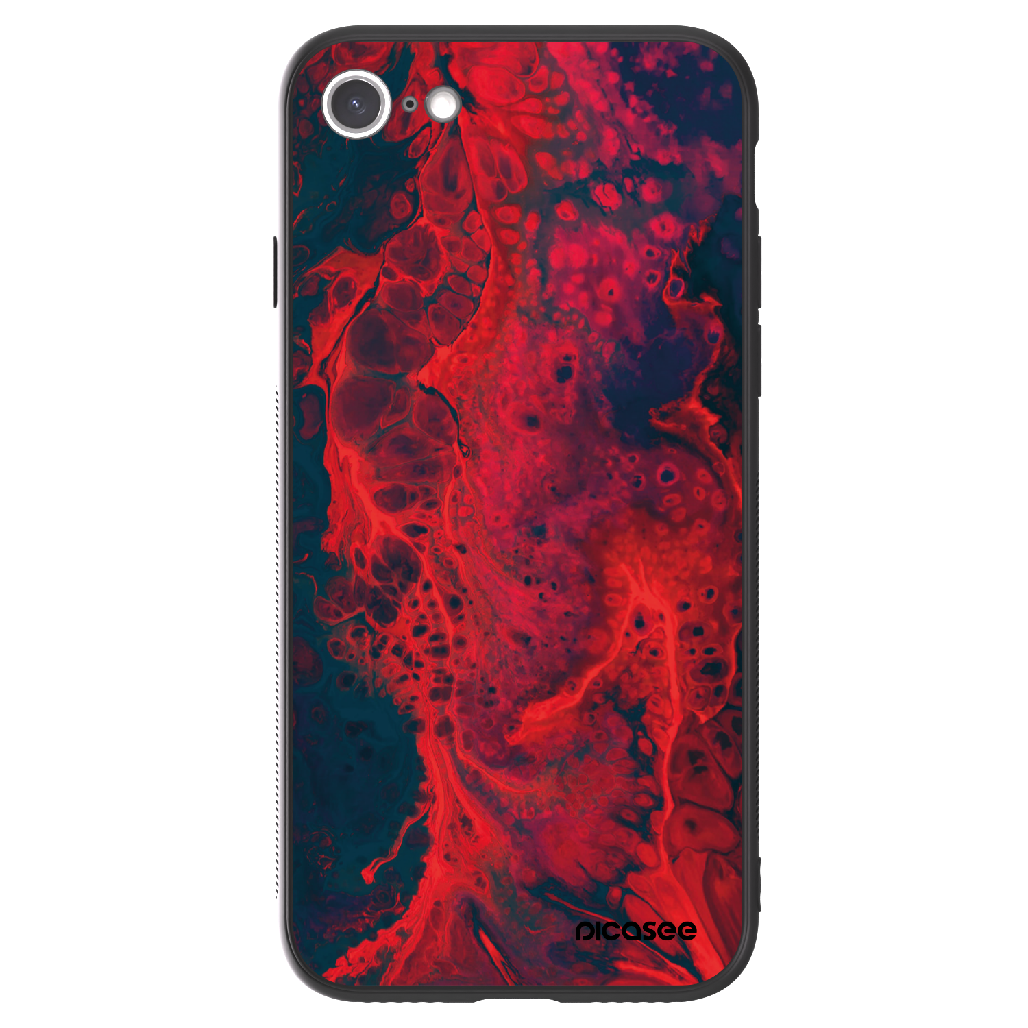 Picasee ULTIMATE CASE Apple iPhone SE 2020 - készülékre - Organic red
