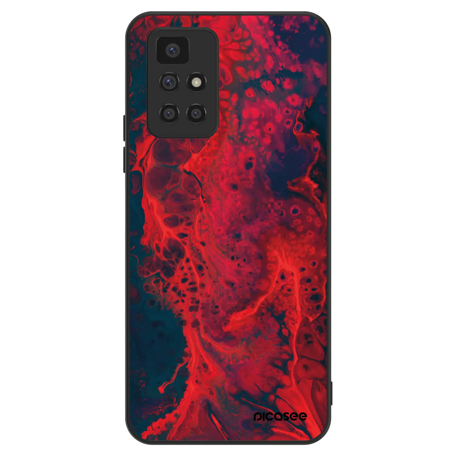 Picasee ULTIMATE CASE Xiaomi Redmi 10 - készülékre - Organic red