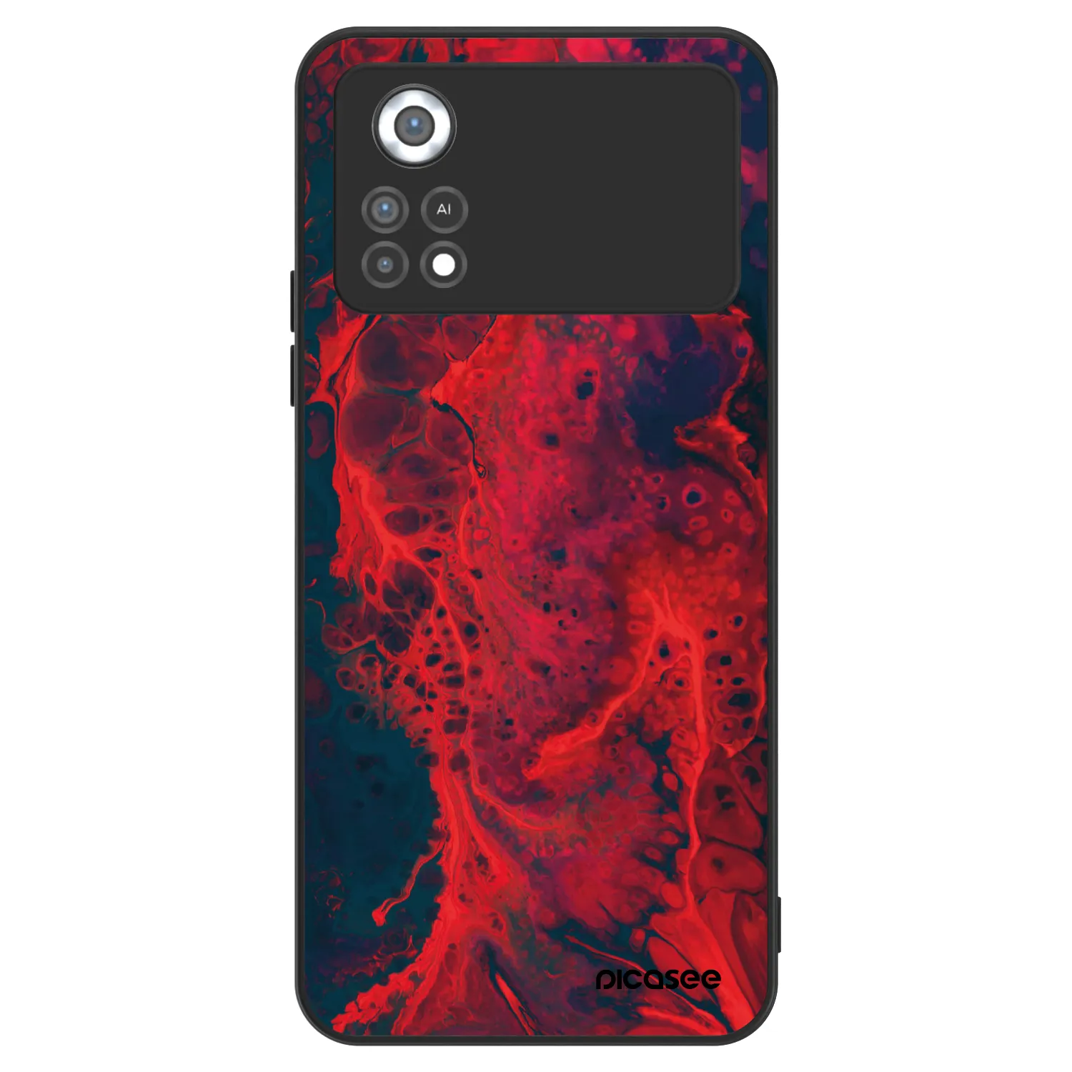 Picasee ULTIMATE CASE Xiaomi Poco X4 Pro 5G - készülékre - Organic red