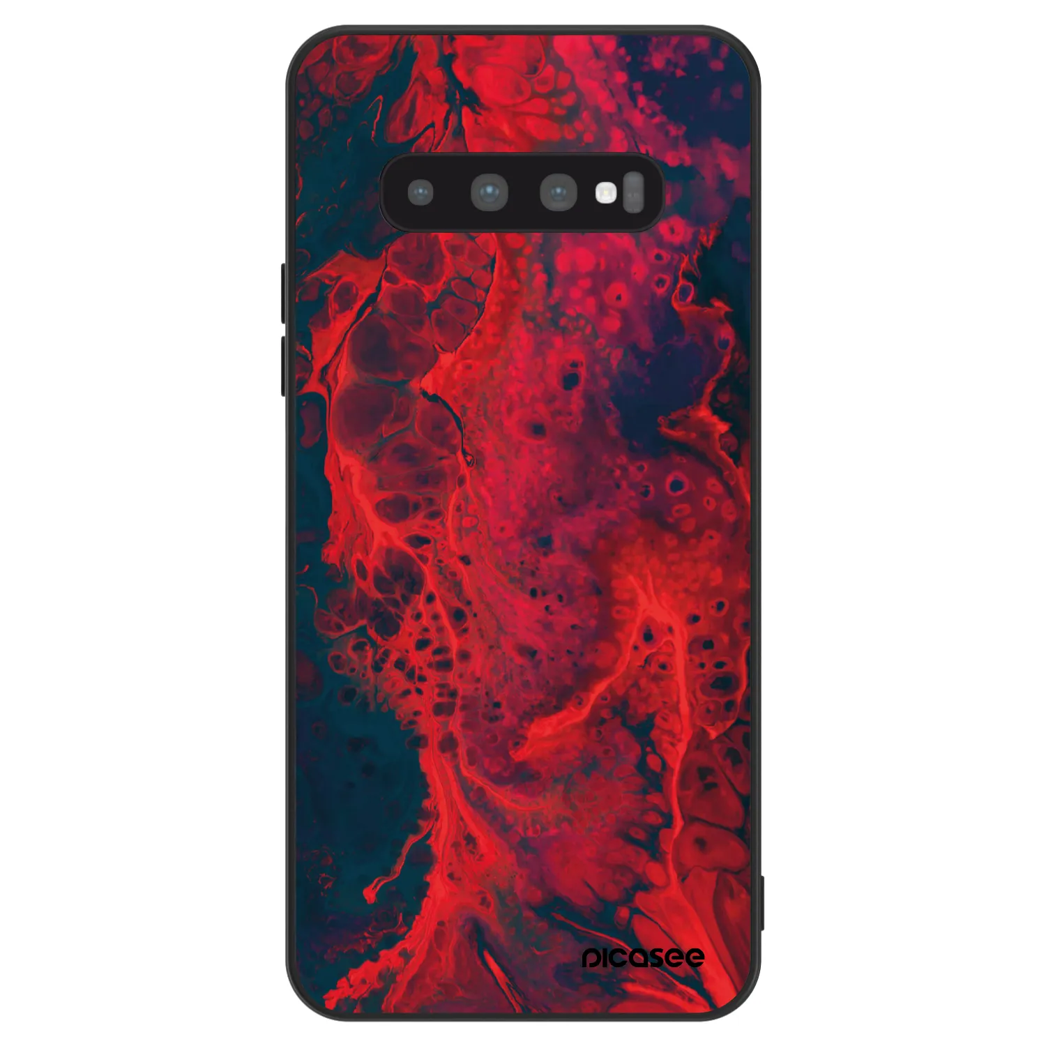 Picasee ULTIMATE CASE Samsung Galaxy S10 Plus G975 - készülékre - Organic red