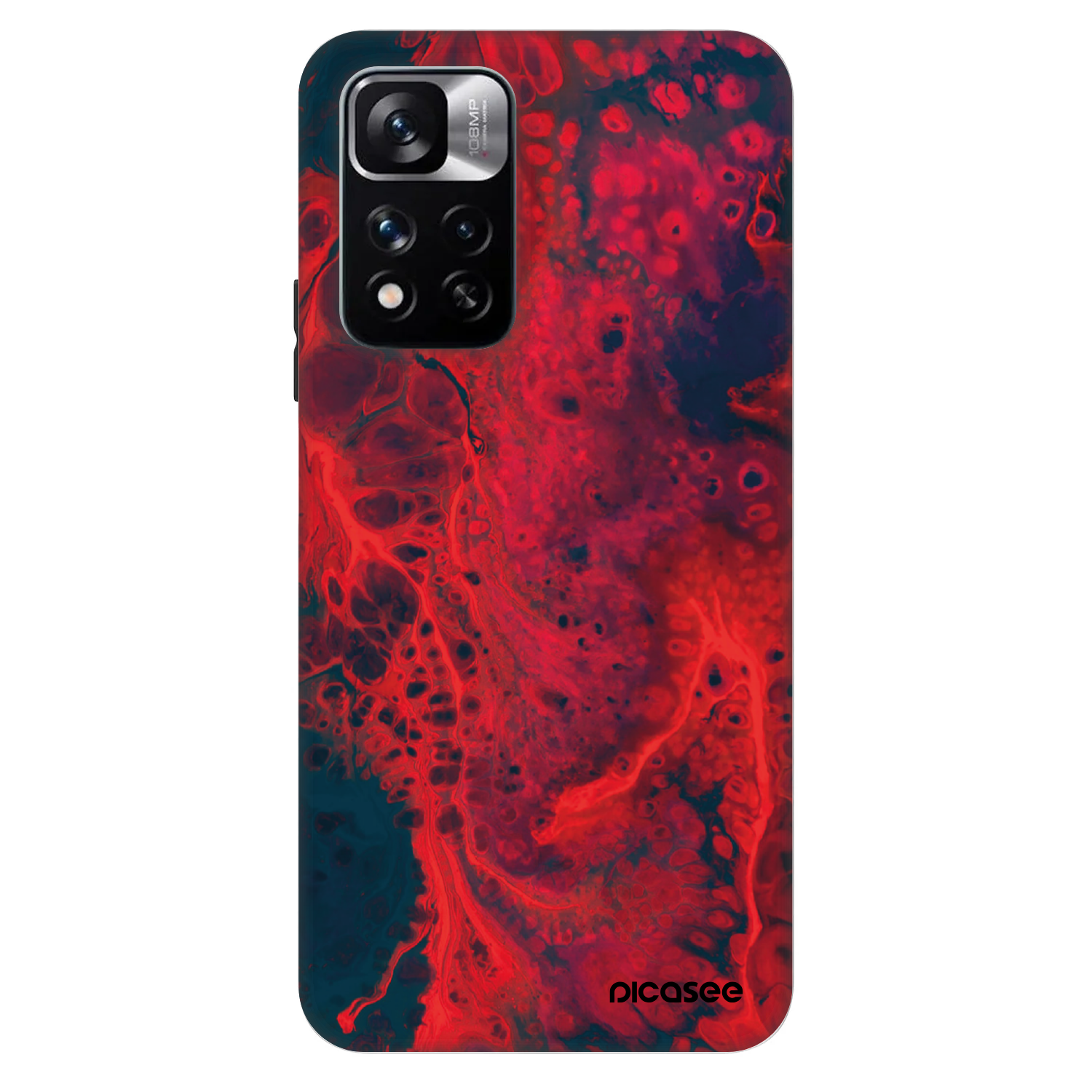 Picasee Fashion Case Xiaomi Redmi Note 11 Pro - Organic red