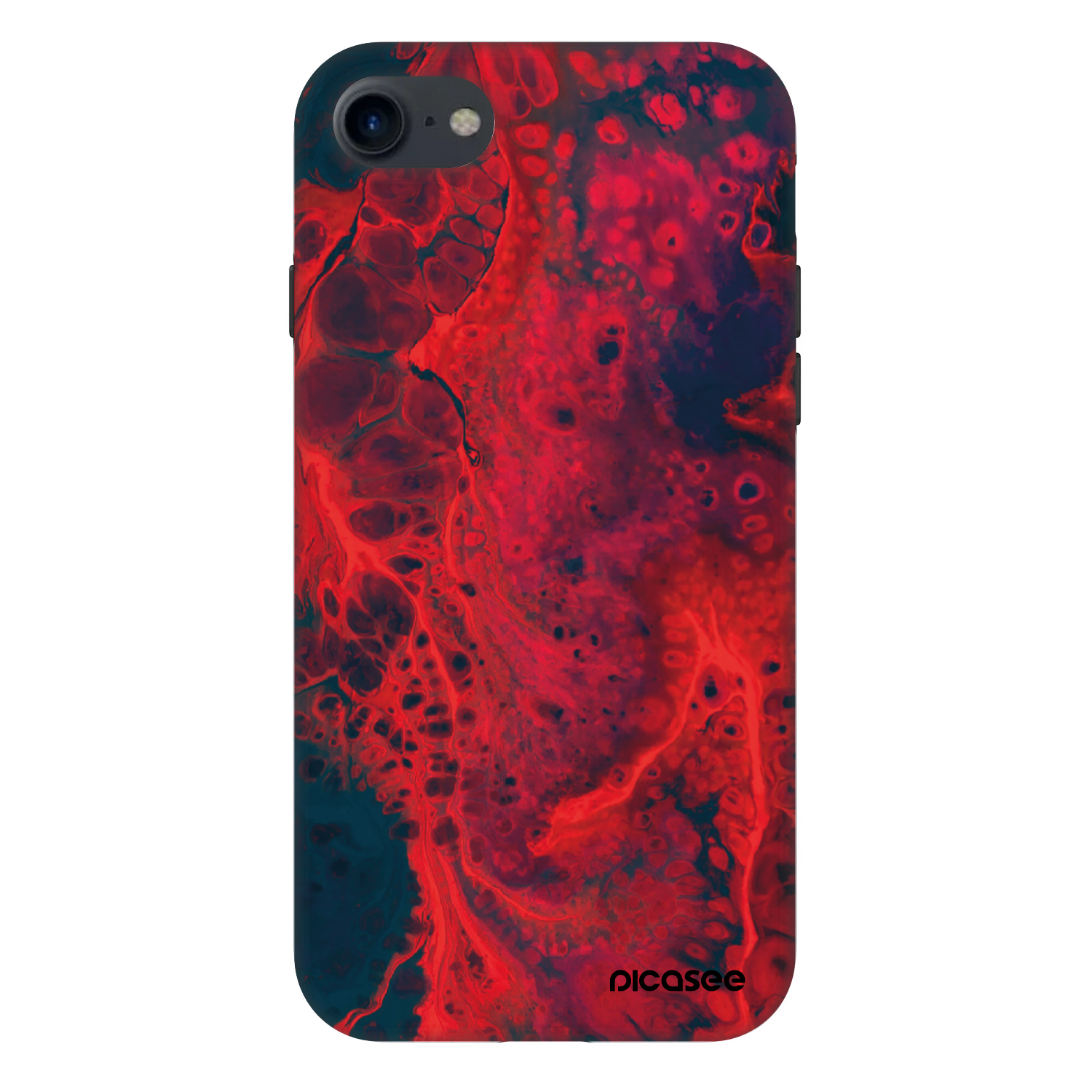Picasee Fashion Case Apple iPhone 8 - Organic red