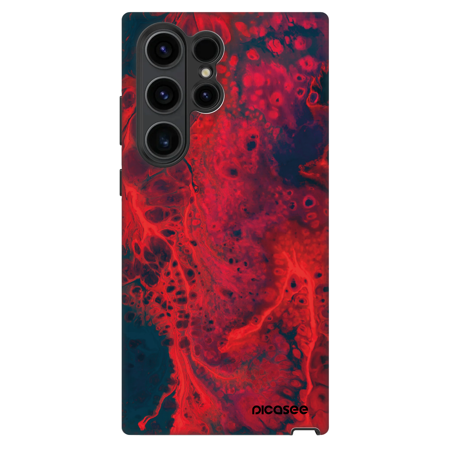 Picasee Fashion Case Samsung Galaxy S22 Ultra 5G - Organic red