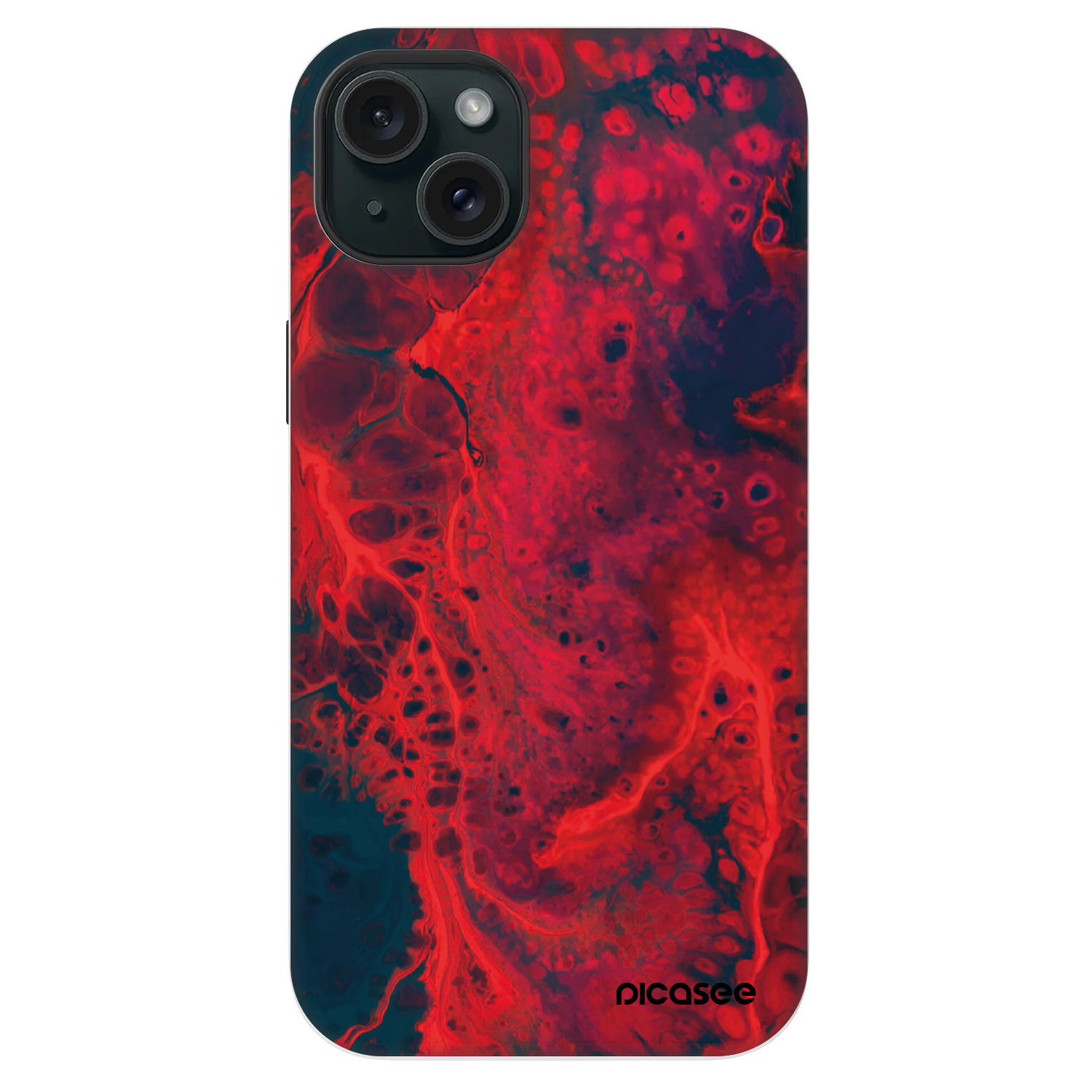 Picasee Fashion Case MagSafe Apple iPhone 14 Plus - Organic red