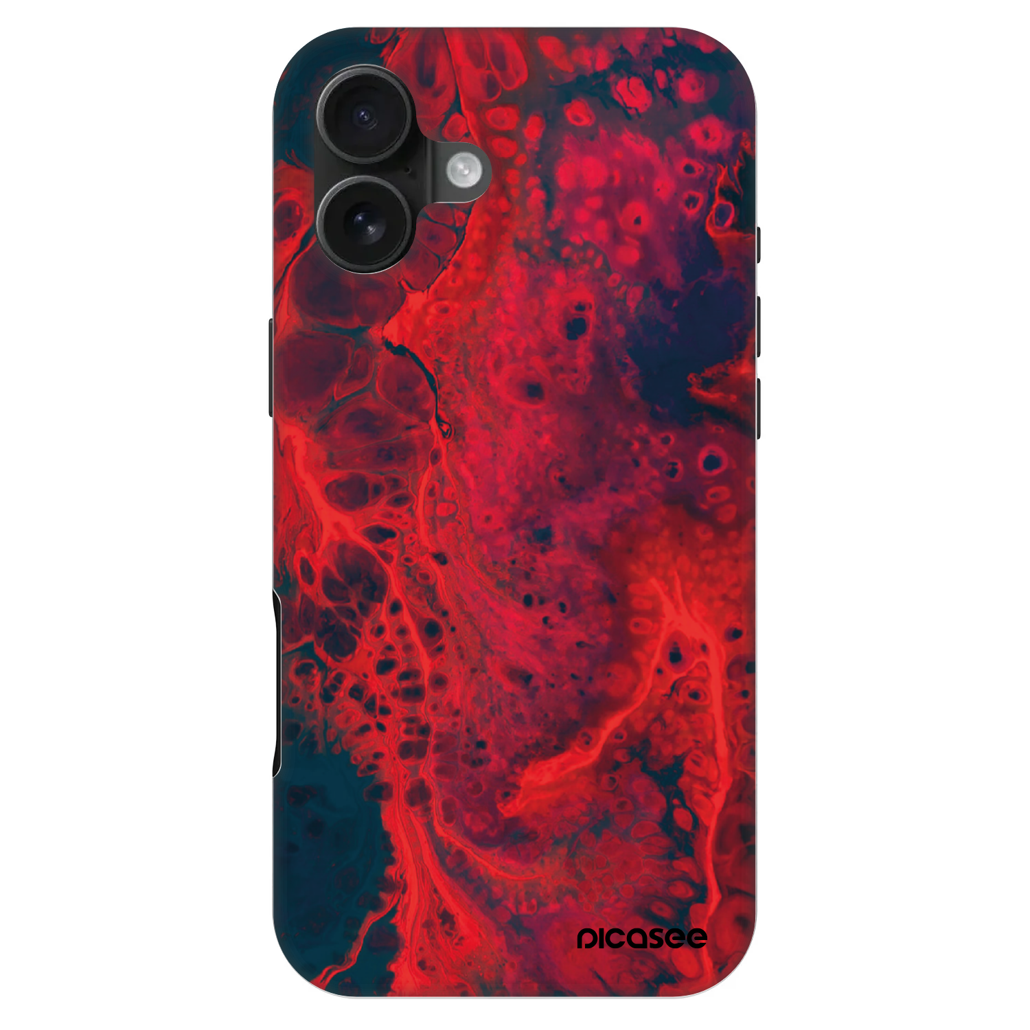 Picasee Fashion Case MagSafe Apple iPhone 16 Plus - Organic red
