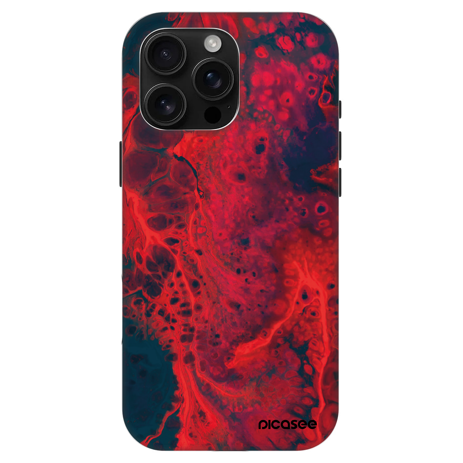 Picasee Fashion Case MagSafe Apple iPhone 16 Pro Max - Organic red