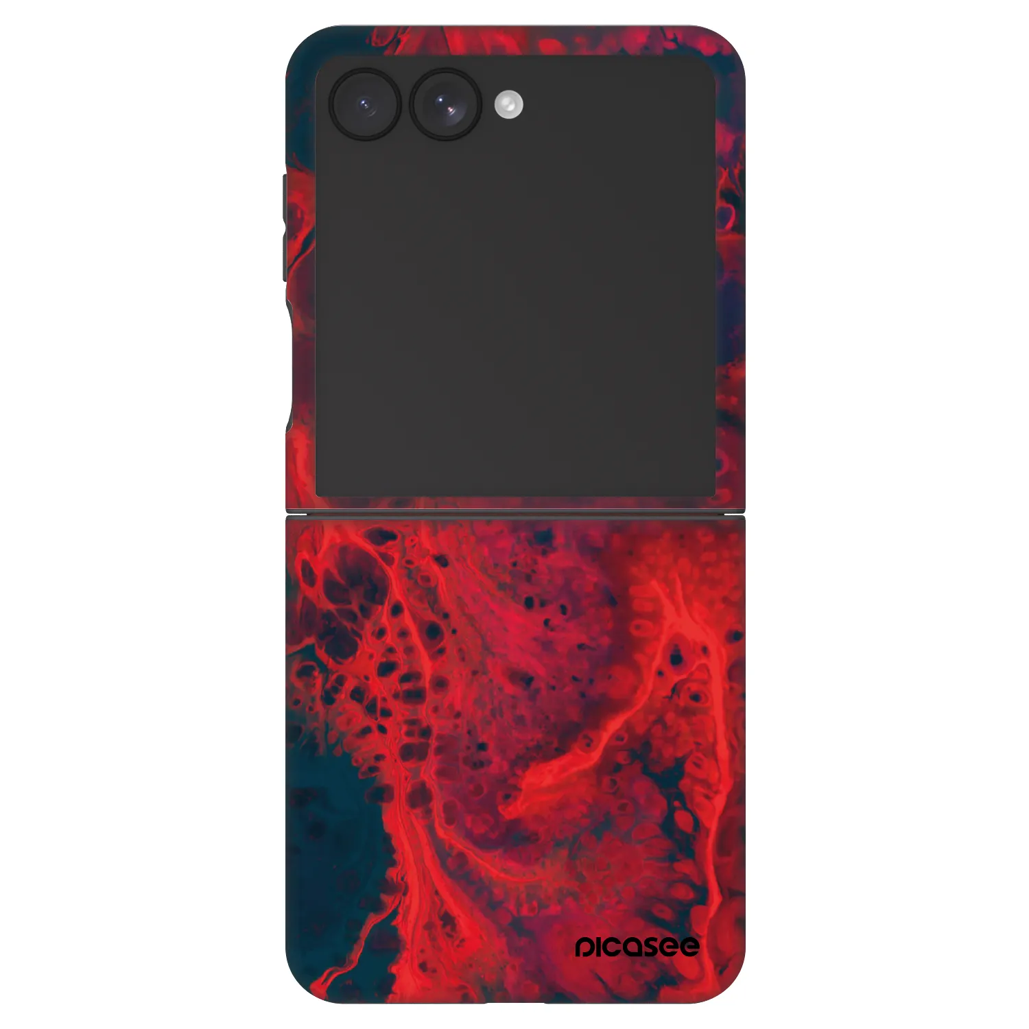 Picasee Fashion Case Samsung Galaxy Z Flip7 5G - Organic red
