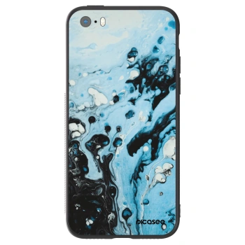 Szilikon tok erre a típusra Apple iPhone 5/5S/SE - Organic blue