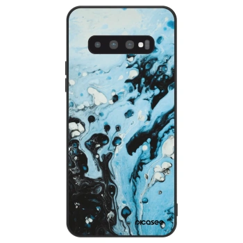 Szilikon tok erre a típusra Samsung Galaxy S10 G973 - Organic blue
