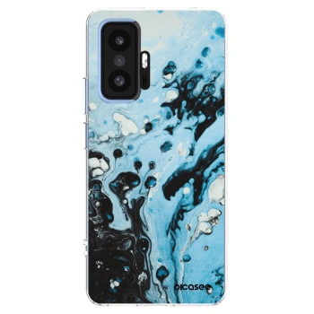 Picasee átlátszó szilikon tok az alábbi mobiltelefonokra Xiaomi 11T - Organic blue