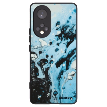 Picasee fekete szilikon tok az alábbi mobiltelefonokra Huawei Nova 9 - Organic blue