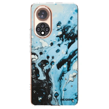 Picasee átlátszó szilikon tok az alábbi mobiltelefonokra Huawei Nova 9 - Organic blue