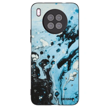 Picasee fekete szilikon tok az alábbi mobiltelefonokra Huawei Nova 8i - Organic blue