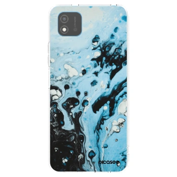 Picasee átlátszó szilikon tok az alábbi mobiltelefonokra Realme C11 (2021) - Organic blue