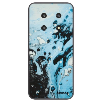 Picasee fekete szilikon tok az alábbi mobiltelefonokra Honor Magic4 Lite 5G - Organic blue