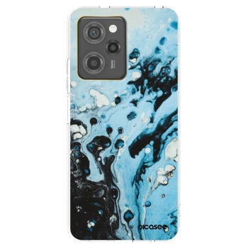 Picasee átlátszó szilikon tok az alábbi mobiltelefonokra Xiaomi Poco X5 Pro - Organic blue
