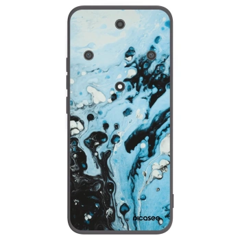 Picasee fekete szilikon tok az alábbi mobiltelefonokra Honor Magic5 Lite 5G - Organic blue