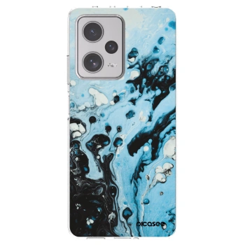 Picasee átlátszó szilikon tok az alábbi mobiltelefonokra Xiaomi Redmi Note 12 Pro+ 5G - Organic blue