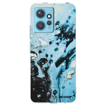 Picasee átlátszó szilikon tok az alábbi mobiltelefonokra Xiaomi Redmi Note 12 4G - Organic blue