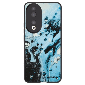 Picasee fekete szilikon tok az alábbi mobiltelefonokra Honor 90 5G - Organic blue