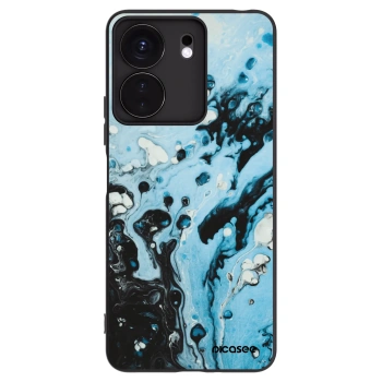 Picasee fekete szilikon tok az alábbi mobiltelefonokra Xiaomi Redmi 13C 4G - Organic blue