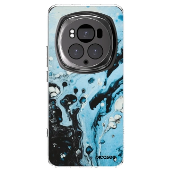 Picasee átlátszó szilikon tok az alábbi mobiltelefonokra Honor Magic6 Pro - Organic blue