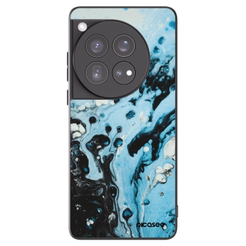 Picasee fekete szilikon tok az alábbi mobiltelefonokra OnePlus 12 5G - Organic blue