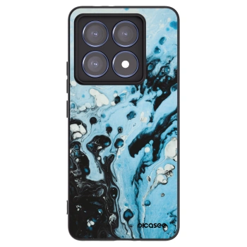 Picasee fekete szilikon tok az alábbi mobiltelefonokra Xiaomi 14T Pro - Organic blue