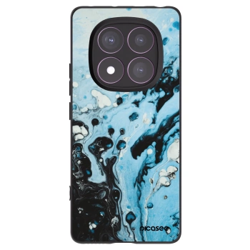 Picasee fekete szilikon tok az alábbi mobiltelefonokra Xiaomi Redmi Note 14 Pro 4G - Organic blue
