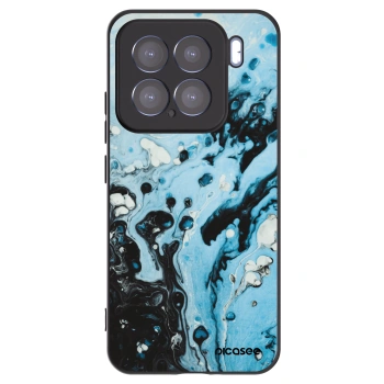 Picasee fekete szilikon tok az alábbi mobiltelefonokra Xiaomi 15 - Organic blue