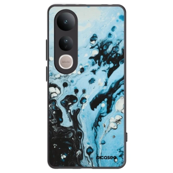 Picasee fekete szilikon tok az alábbi mobiltelefonokra Vivo V50 Lite 5G - Organic blue