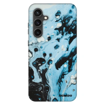 Szilikon tok erre a típusra Samsung Galaxy S24 FE S721B - Organic blue