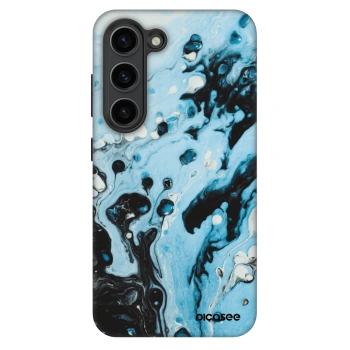 Szilikon tok erre a típusra Samsung Galaxy S23 5G - Organic blue