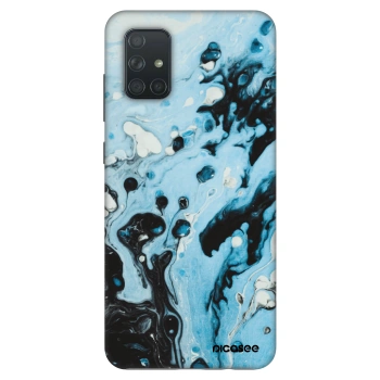 Szilikon tok erre a típusra Samsung Galaxy A71 A715F - Organic blue