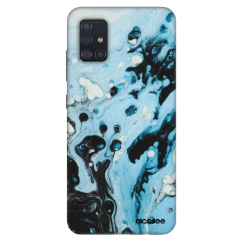 Szilikon tok erre a típusra Samsung Galaxy A51 A515F - Organic blue
