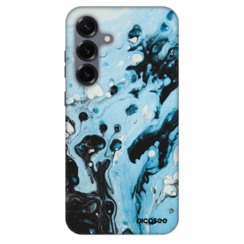 Szilikon tok erre a típusra Samsung Galaxy S25+ 5G - Organic blue