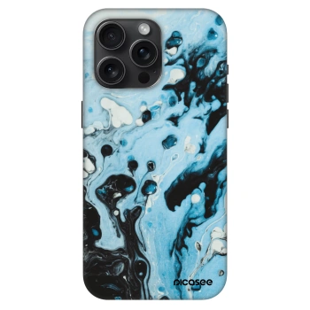 Szilikon tok erre a típusra Apple iPhone 15 Pro Max - Organic blue