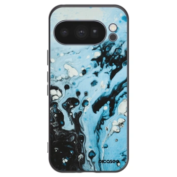 Picasee fekete szilikon tok az alábbi mobiltelefonokra Google Pixel 10 Pro - Organic blue