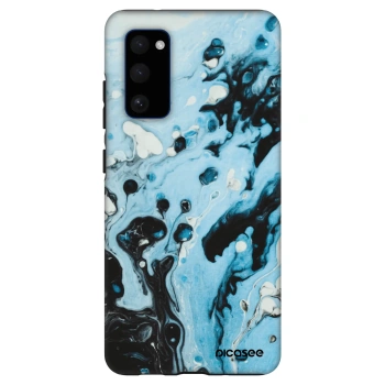 Szilikon tok erre a típusra Samsung Galaxy S20 FE - Organic blue