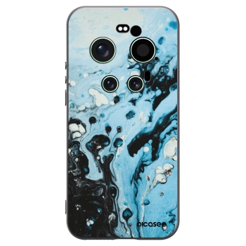 Picasee fekete szilikon tok az alábbi mobiltelefonokra Xiaomi 17 Ultra - Organic blue