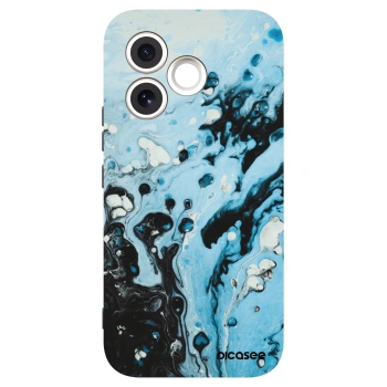 Picasee fekete szilikon tok az alábbi mobiltelefonokra Honor 600 Lite - Organic blue