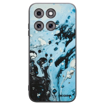 Picasee fekete szilikon tok az alábbi mobiltelefonokra Motorola Moto G77 - Organic blue