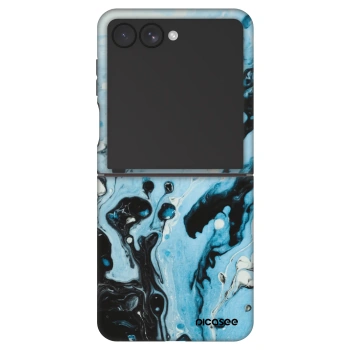 Szilikon tok erre a típusra Samsung Galaxy Z Flip7 5G - Organic blue