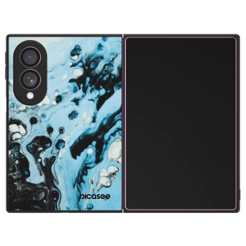 Szilikon tok erre a típusra Samsung Galaxy Z Fold8 5G - Organic blue