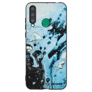 Picasee fekete szilikon tok az alábbi mobiltelefonokra Honor 20 Lite - Organic blue