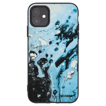 Picasee fekete szilikon tok az alábbi mobiltelefonokra Apple iPhone 11 - Organic blue