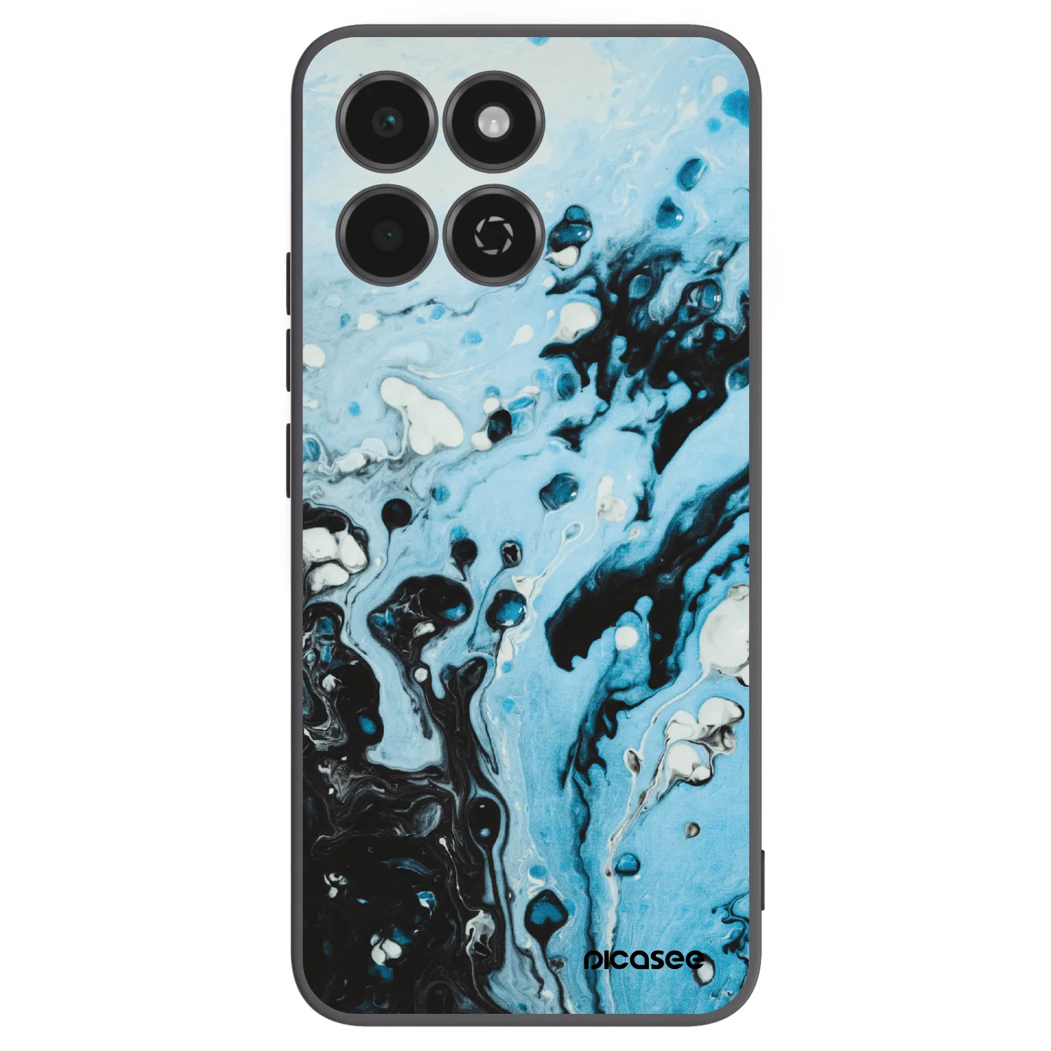 Picasee fekete szilikon tok az alábbi mobiltelefonokra Honor 200 Smart 5G - Organic blue