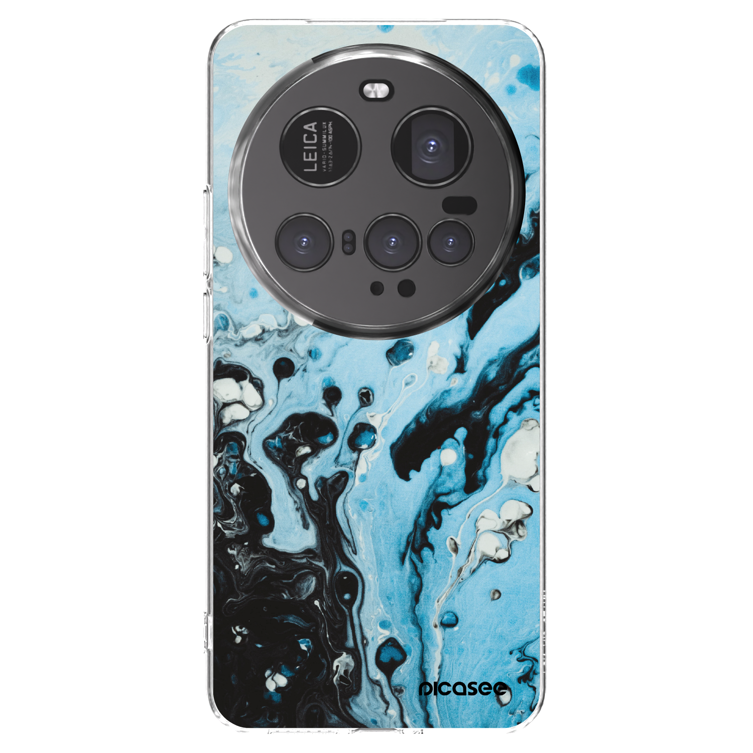 Picasee átlátszó szilikon tok az alábbi mobiltelefonokra Xiaomi 15 Ultra - Organic blue