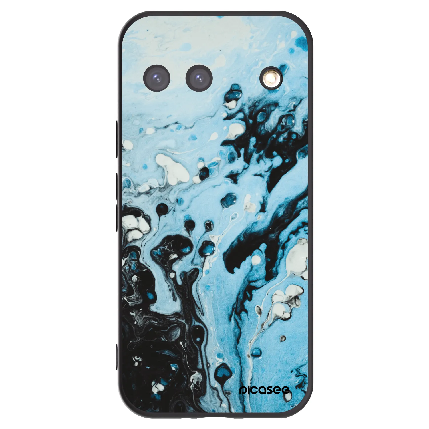 Picasee fekete szilikon tok az alábbi mobiltelefonokra Google Pixel 9 - Organic blue