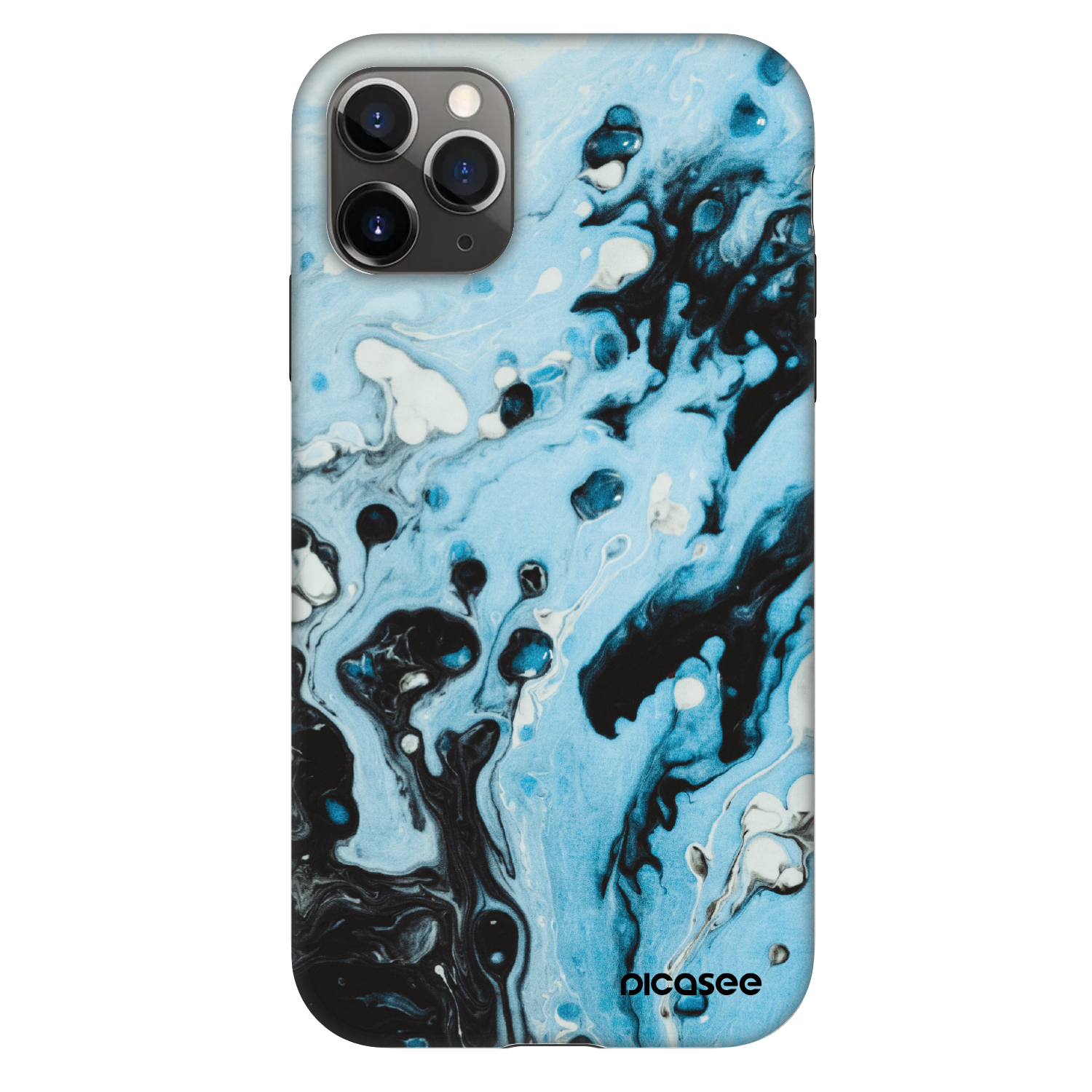 Picasee Fashion Case Apple iPhone 11 Pro - Organic blue